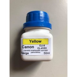Canon tintapatronokhoz való univerzális tintafolyadék yellow