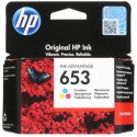 HP 653 (3YM74AE) Color eredeti tintapatron