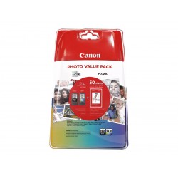 CANON PG540L / CL541XL 2db-os eredeti nagy kapacitású tintapatron csomag/multipack + fotópapír